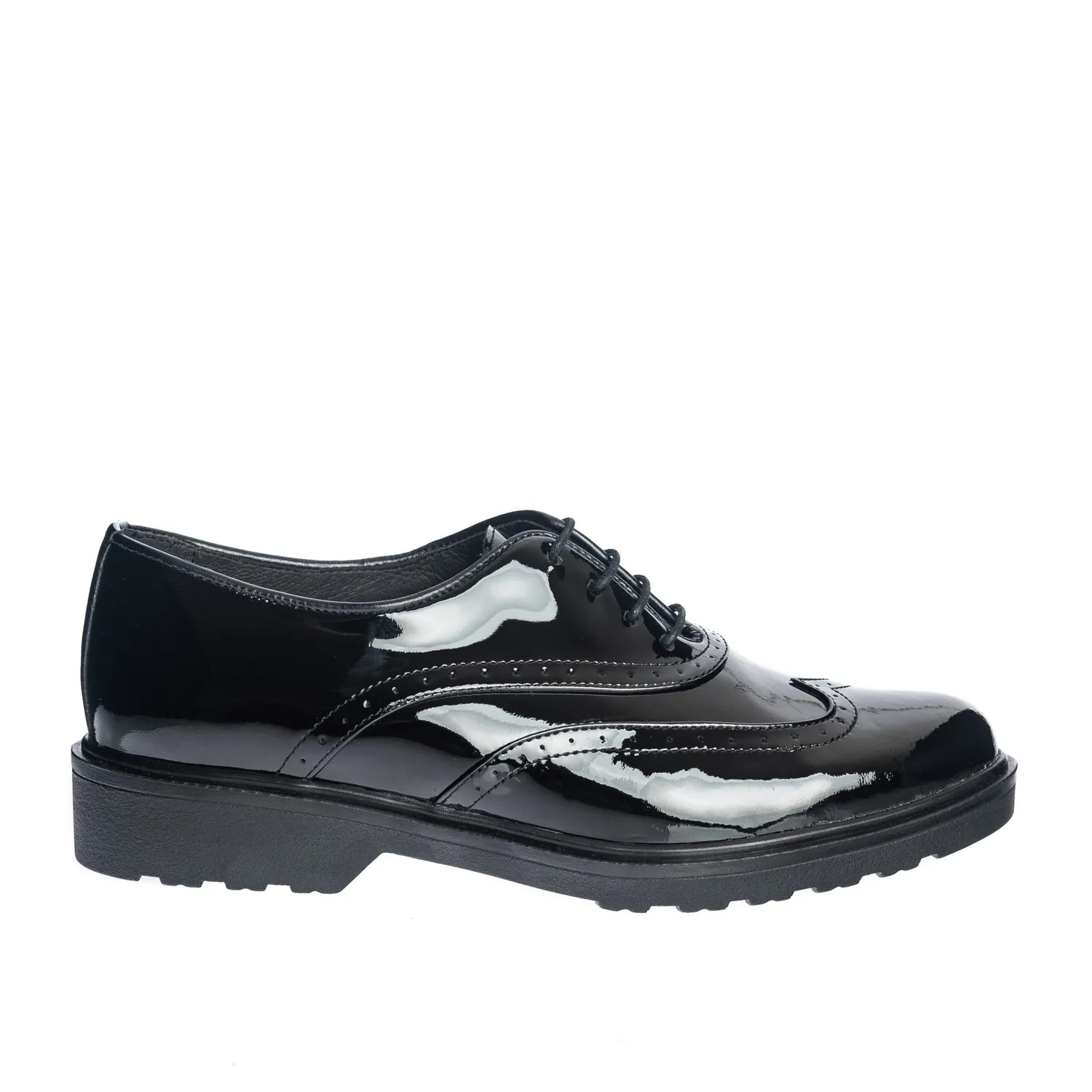 Catinca Shoes G8 NL pantofi dama piele naturala negru lac