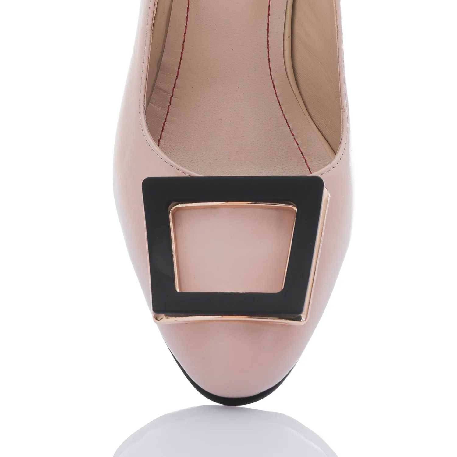 Catinca Shoes A56 NB pantofi damă piele nude box