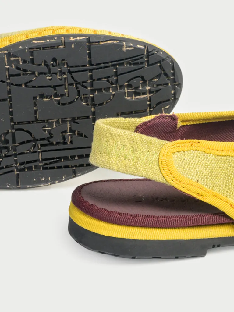 Flagelus Narnia Mustard papuci in mustar
