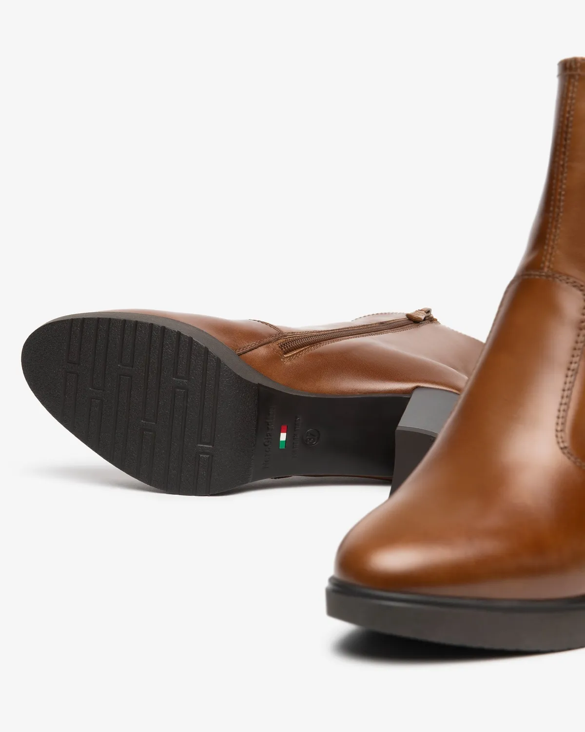 NeroGiardini botine dama piele toc platforma 70