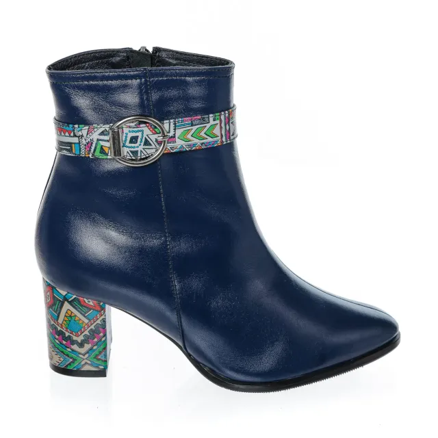 Catinca Shoes GX43 BBT ghete dama piele blue box