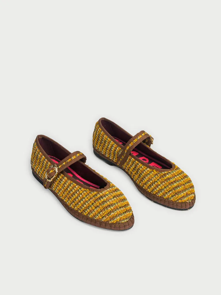 Flagelus Pierre Straw Yellow balerini rafie