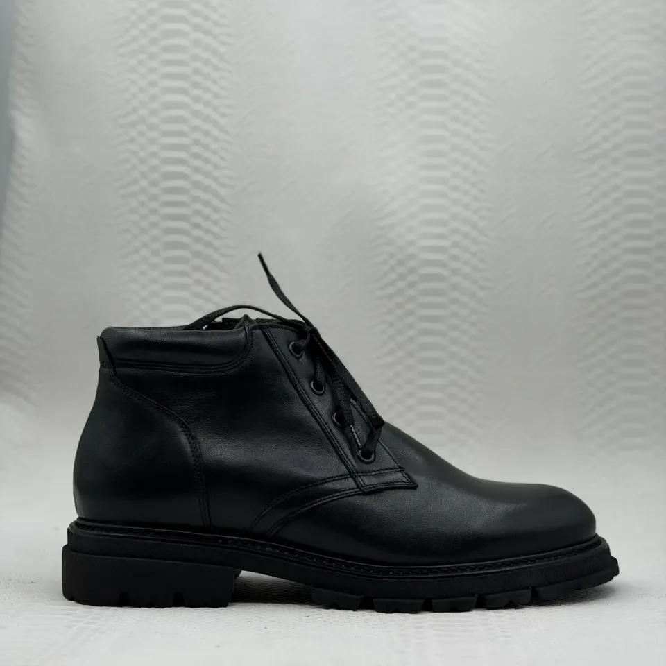 Ghete bărbați Lucas Shoes 390 Negru Box piele