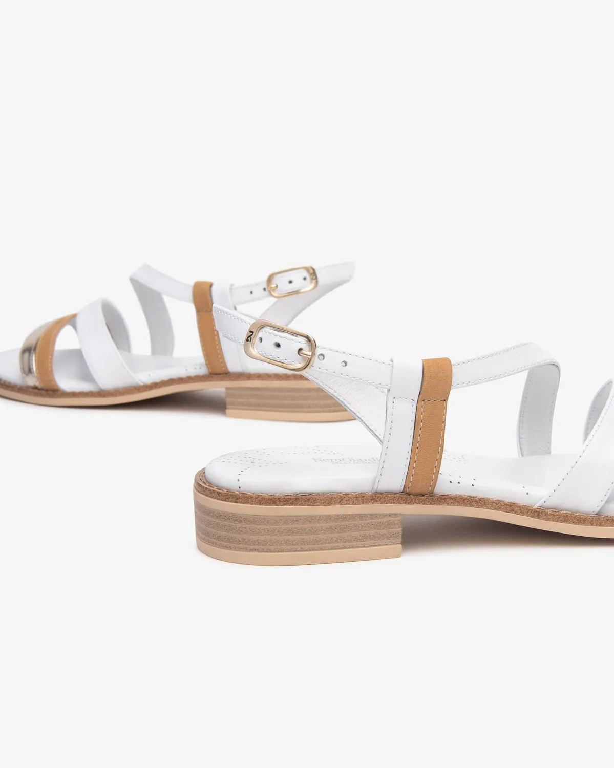 NeroGiardini sandale dama piele material tehnic