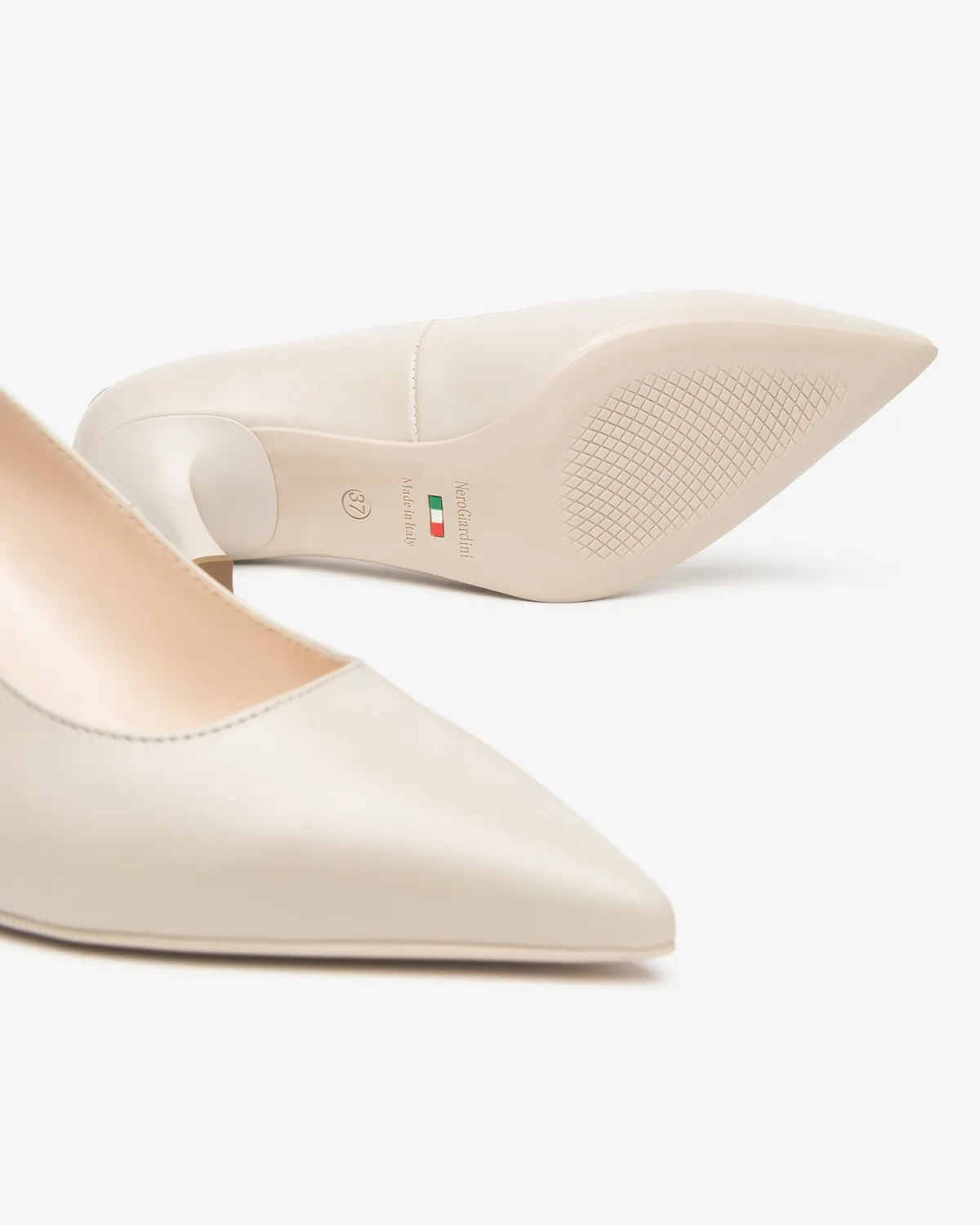 NeroGiardini Pantofi dama piele toc 75 mm 35-41