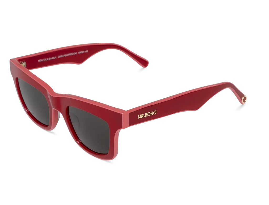Flagelus Montauk ochelari de soare Barish Red