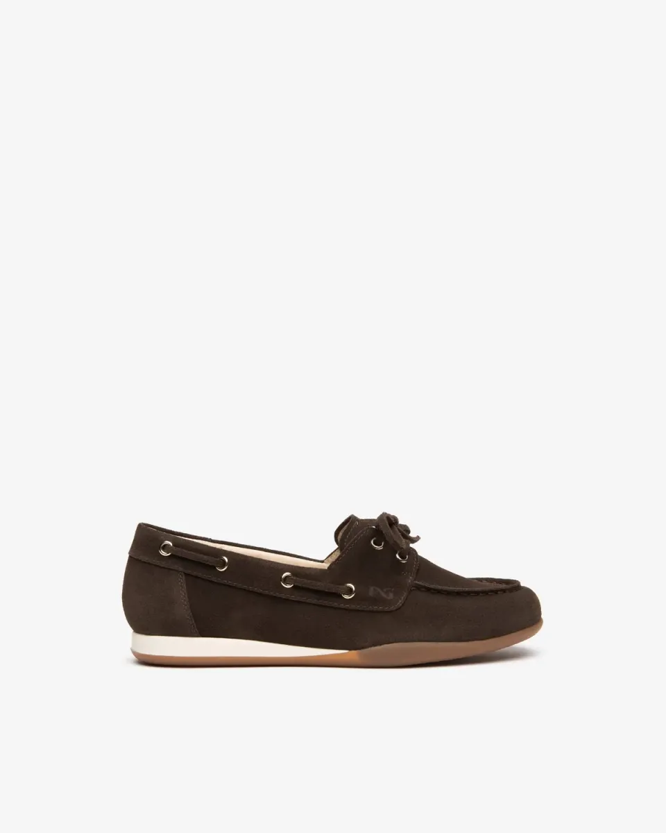 NeroGiardini mocasini dama piele intoarsa casual