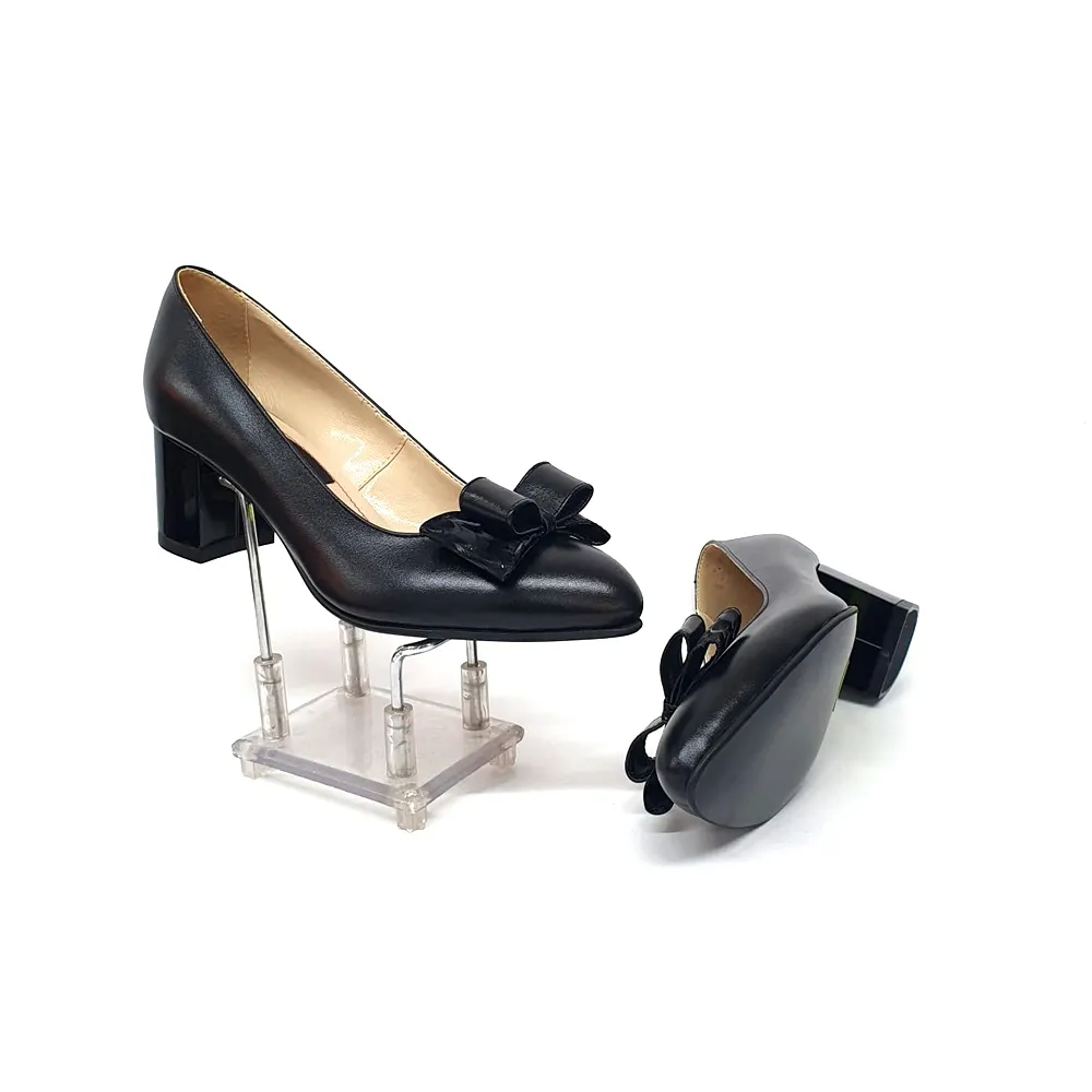 Catinca Shoes A12 NB3D pantofi damă piele negru 3D