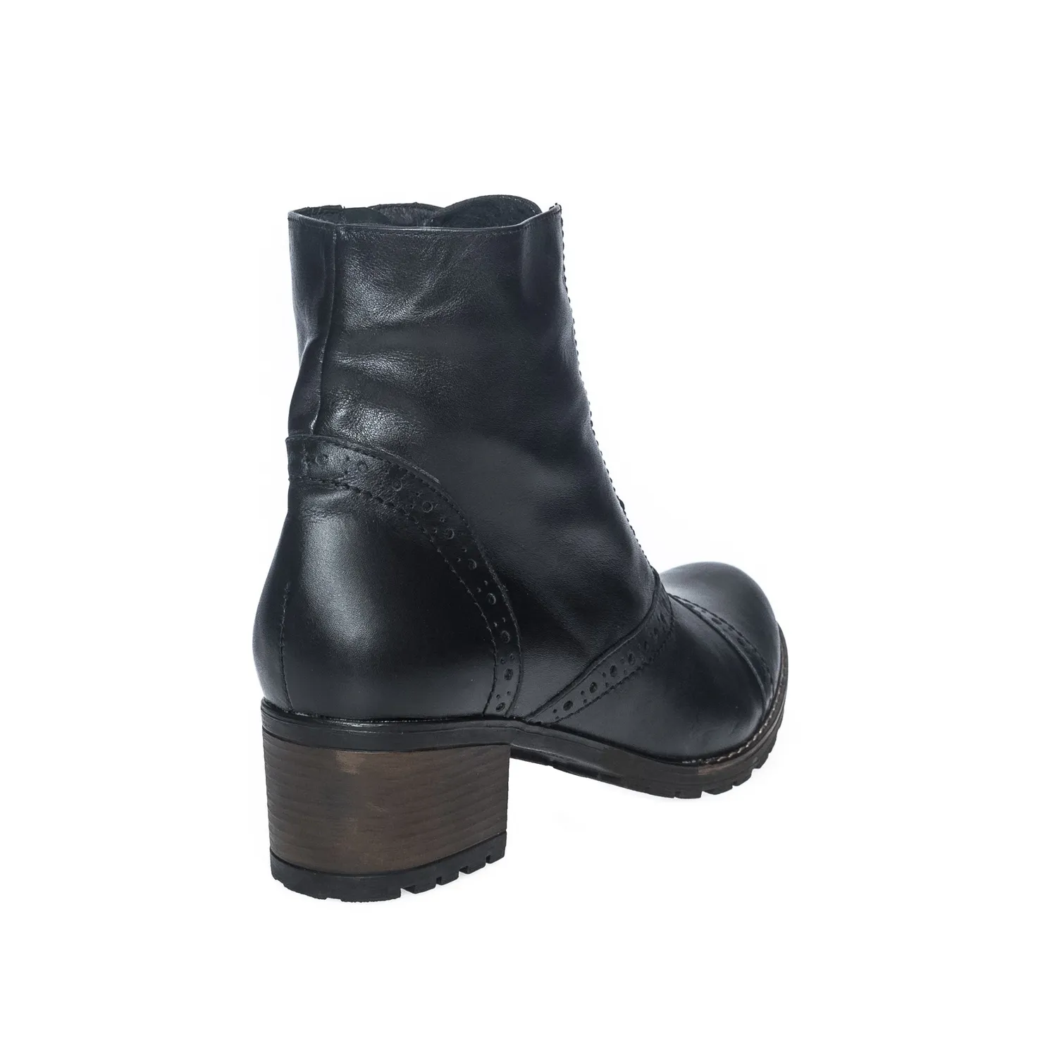 Catinca Shoes BC1 N ghete dama negre piele naturala