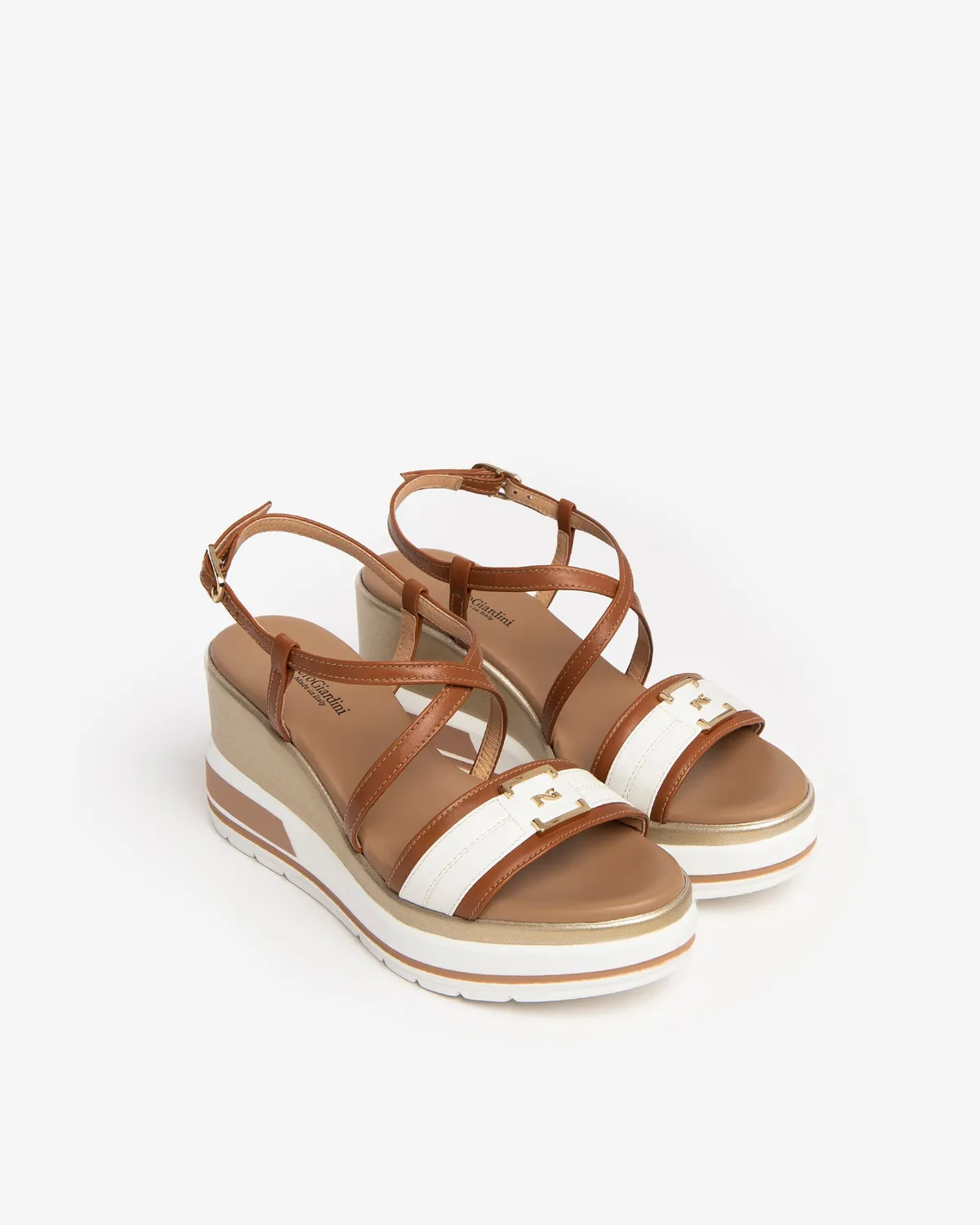 NeroGiardini sandale piele dama de vara elegante