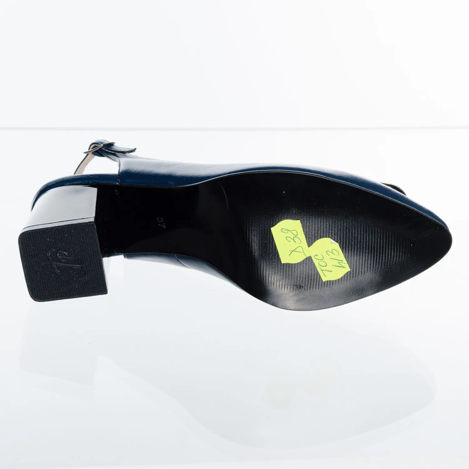 Catinca Shoes D38 BBS sandale dama piele albastra stras