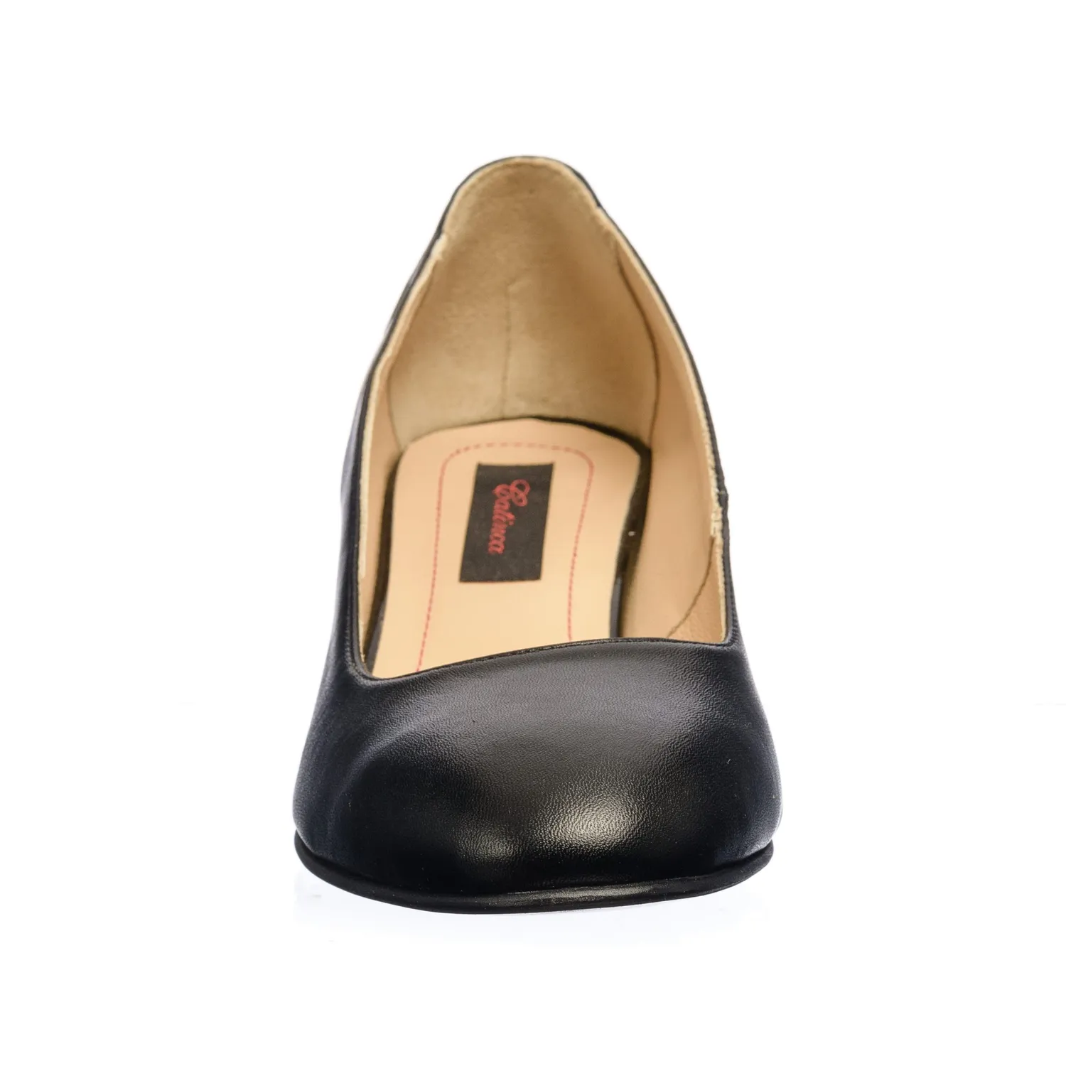 Catinca Shoes A7 NPN pantofi dama negru pietricele piele