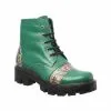 Catinca Shoes BC21 VBT bocanci dama piele verde box