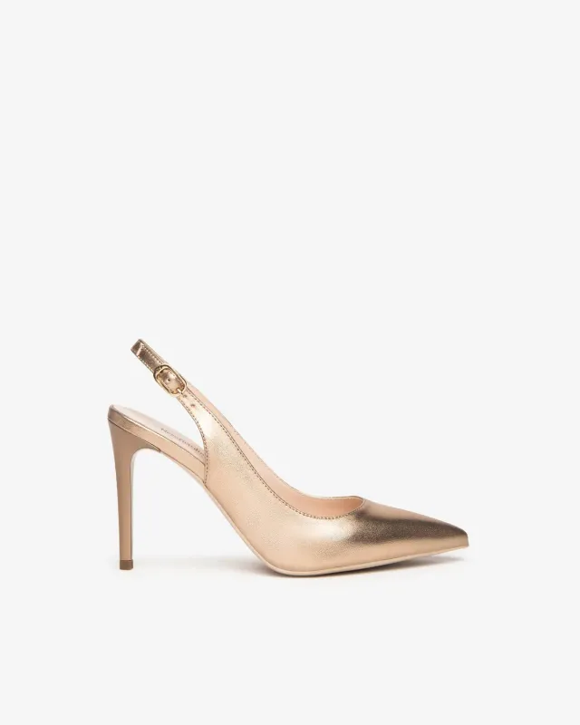 NeroGiardini pantofi slingback piele dama Premium