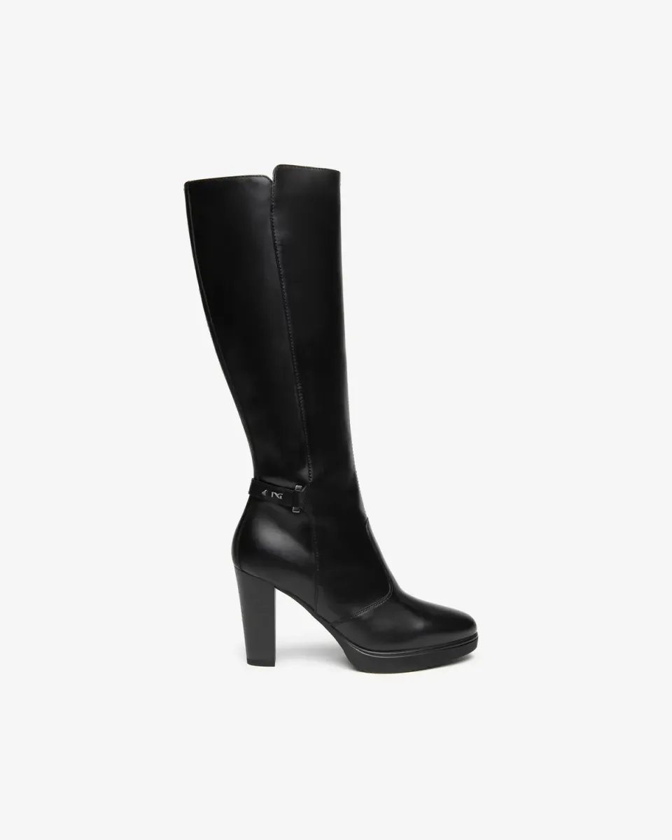 NeroGiardini cizme dama piele toc cui 90 mm