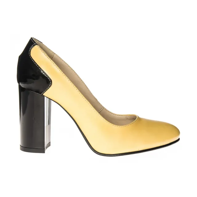 Catinca Shoes 112 GNL pantofi dama galbeni piele