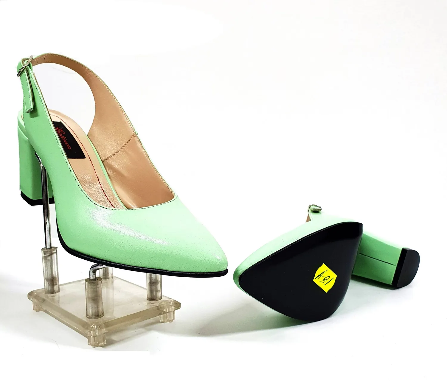 Catinca Shoes A91 VN sandale damă vernil piele naturală