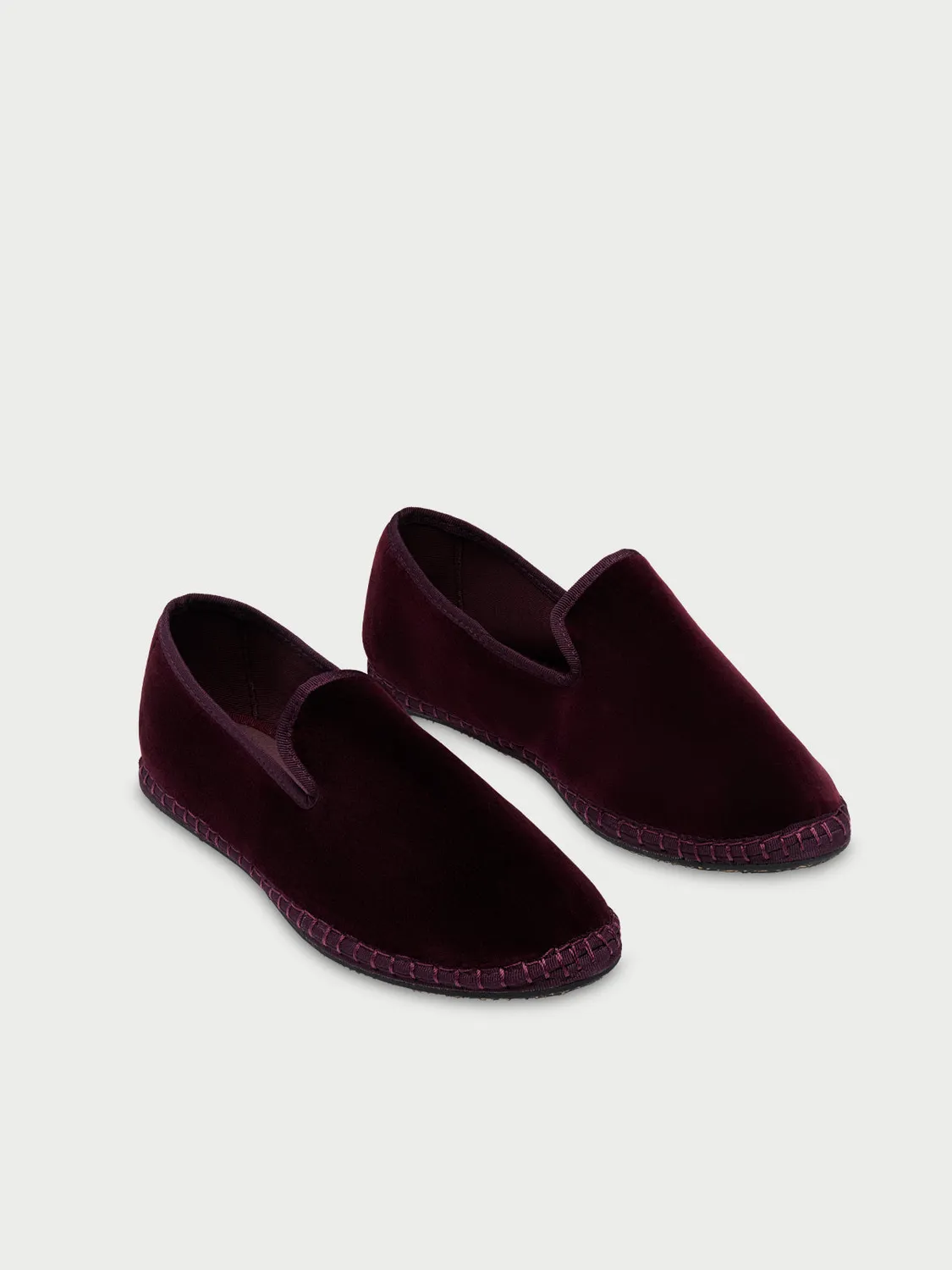 Flagelus Billy papuci slipper vinetii catifea