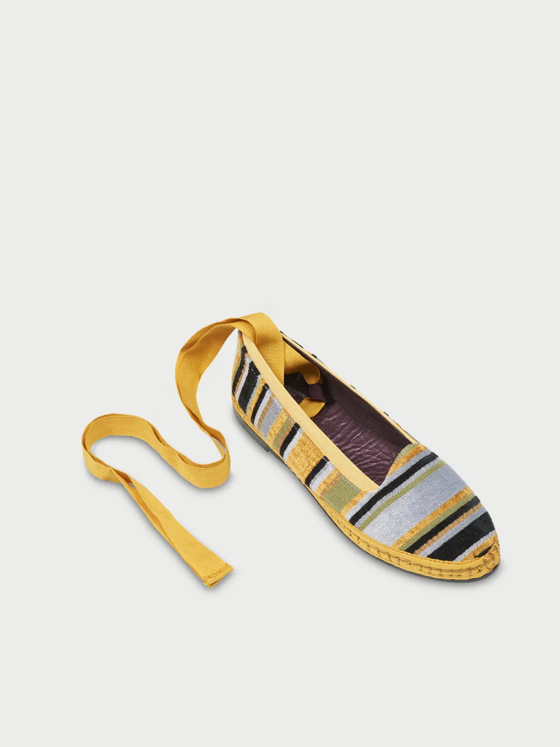 Flagelus Tennis Ballerina balerini bumbac galben