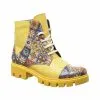Catinca Shoes BC20 GBM3D bocanci dama piele galben
