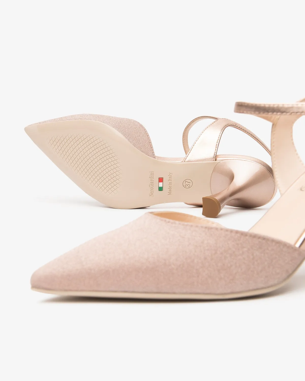 NeroGiardini pantofi slingback piele dama premium