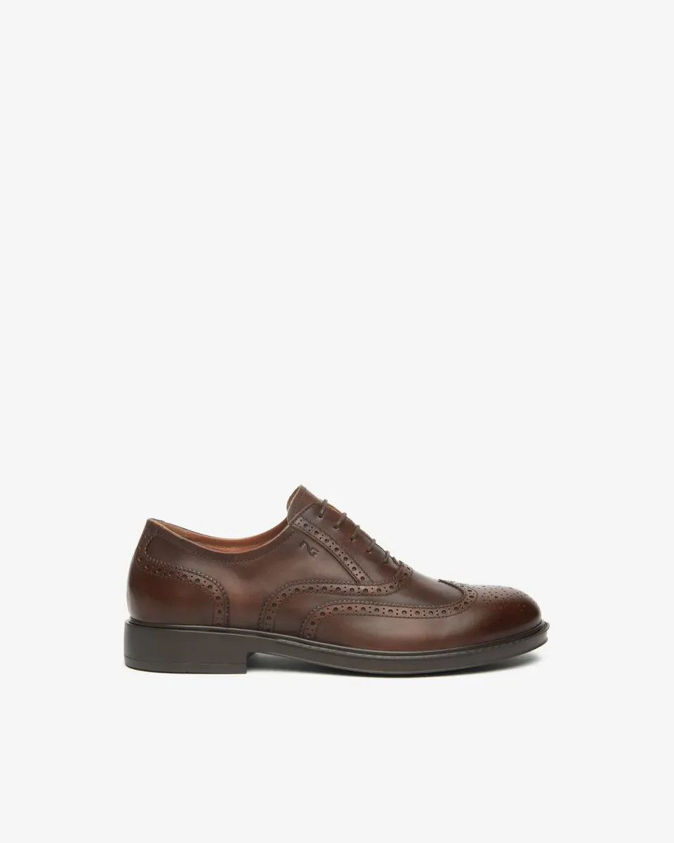 NeroGiardini pantofi siret piele barbati eleganti