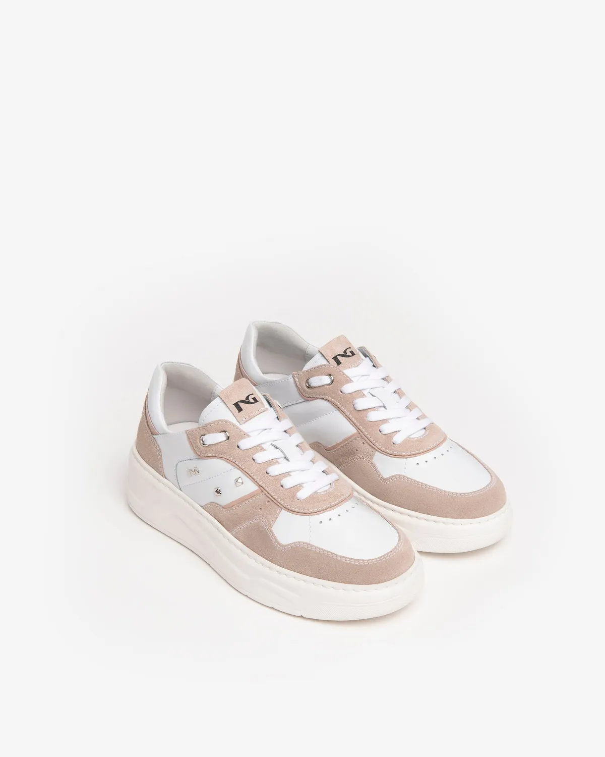 NeroGiardini sneakers piele dama piele intoarsa vara