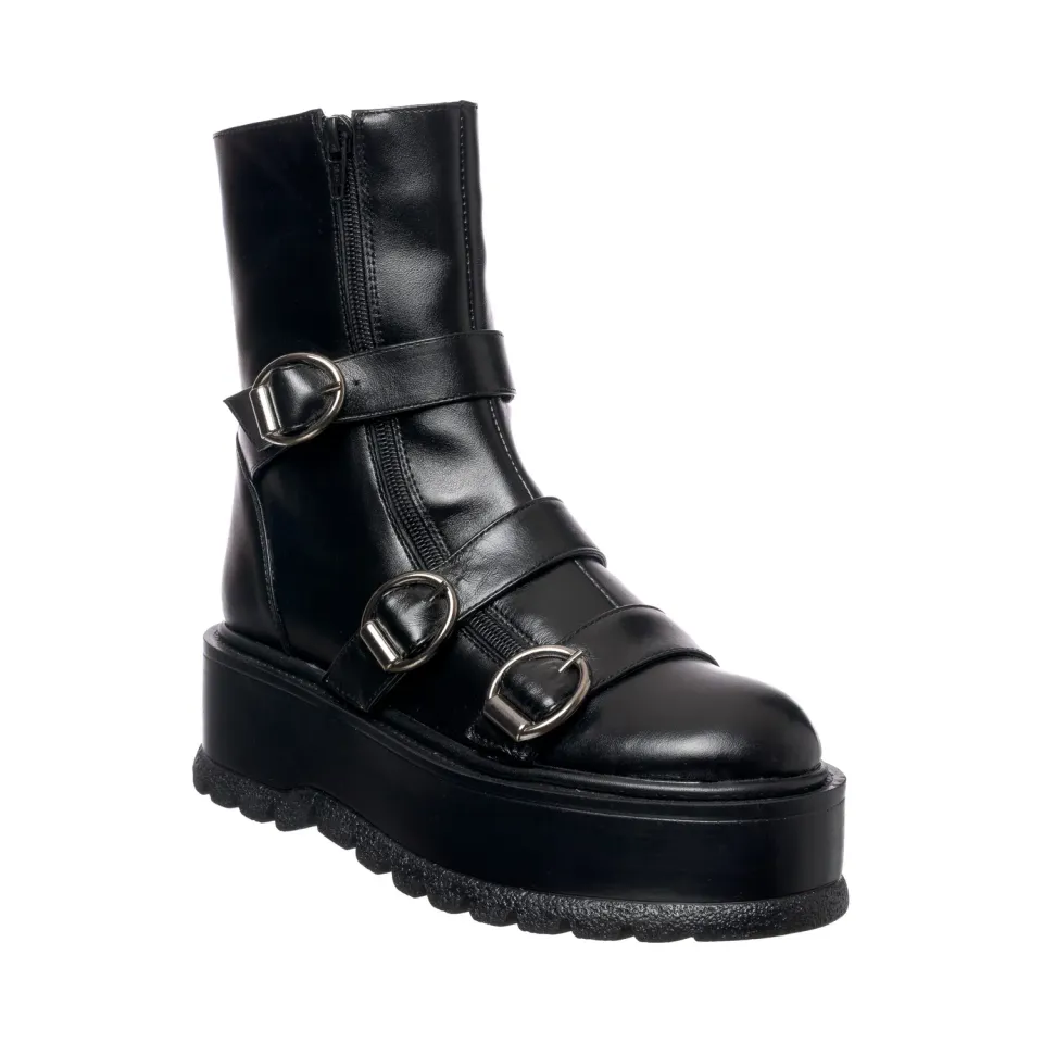 Catinca Shoes BC30 NB bocanci dama piele negru box