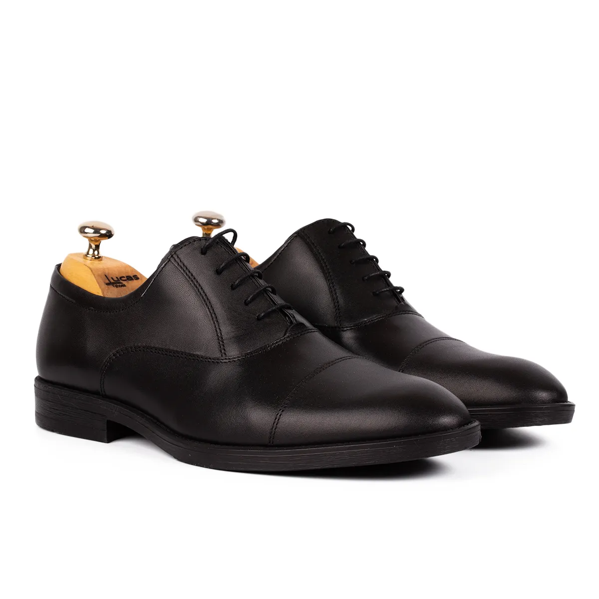 Lucas Elegant 347 Negru Mod100 pantofi piele