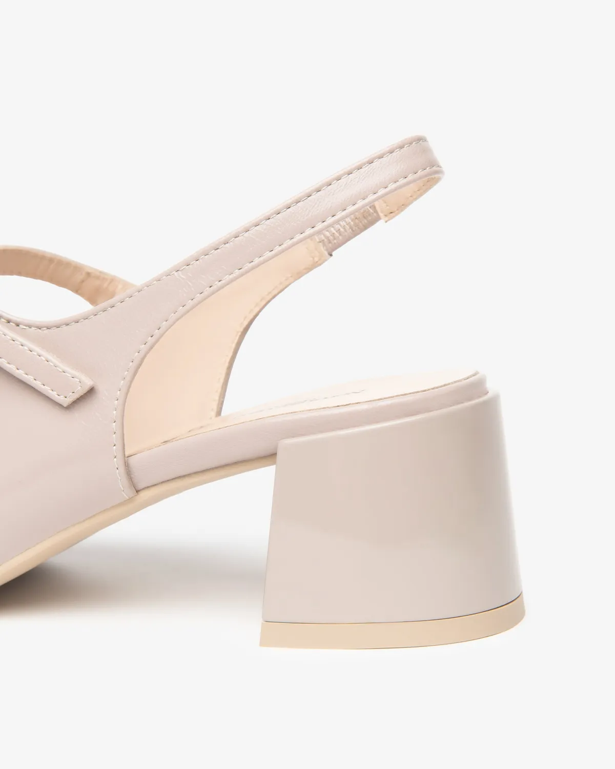NeroGiardini pantofi slingback dama din piele vara