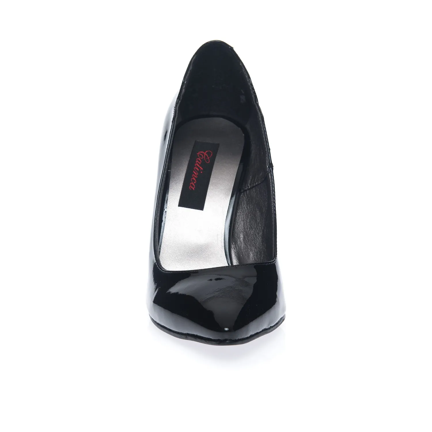 Catinca Shoes 113 NL pantofi stiletto piele negru lac
