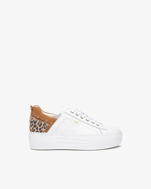 NeroGiardini sneakers piele si piele intoarsa dama