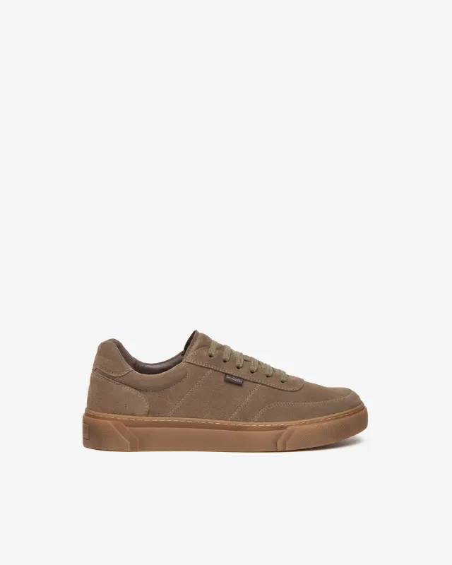 NeroGiardini sneakers barbati piele intoarsa comozi