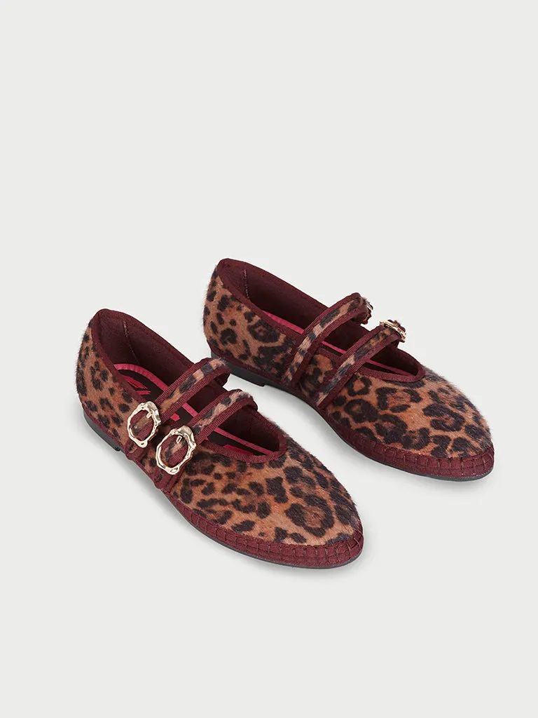 Flagelus Claire Feline Garnet pantofi damă vișinii