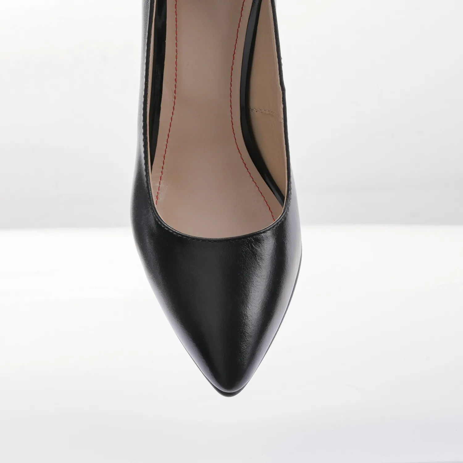 Catinca Shoes Negru Box A76 NE pantofi dama piele naturala negri