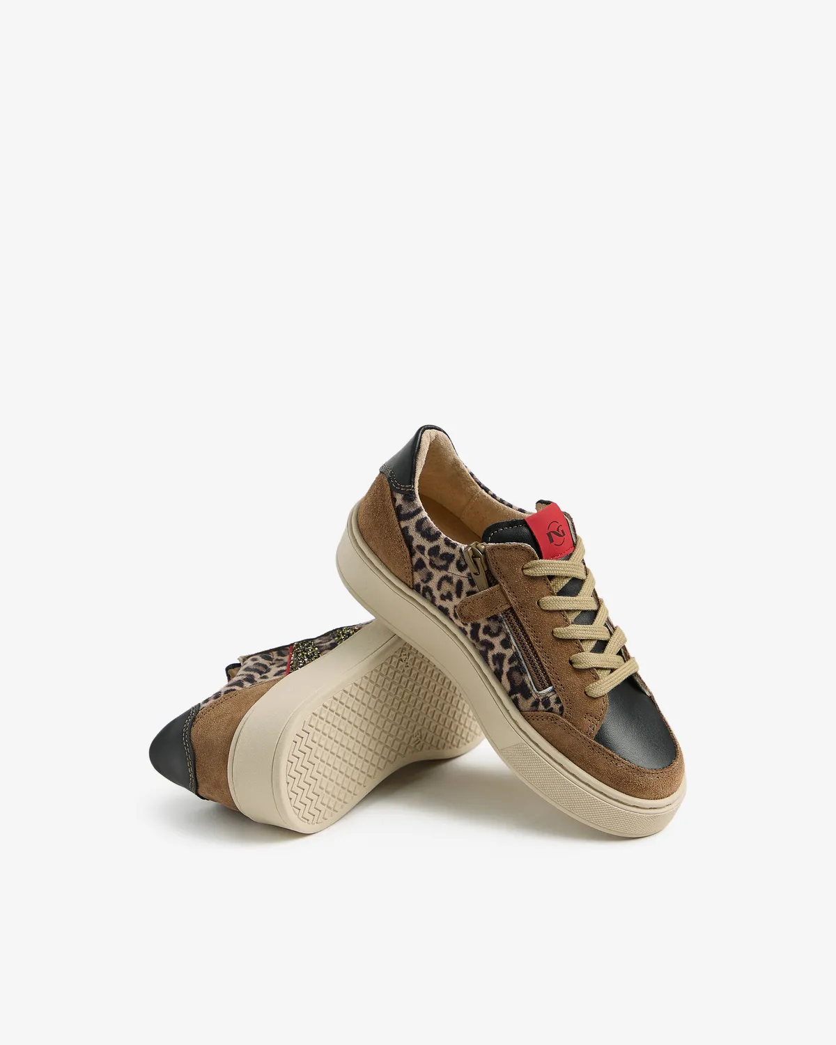NeroGiardini sneakers adolescenta piele intoarsa usoare