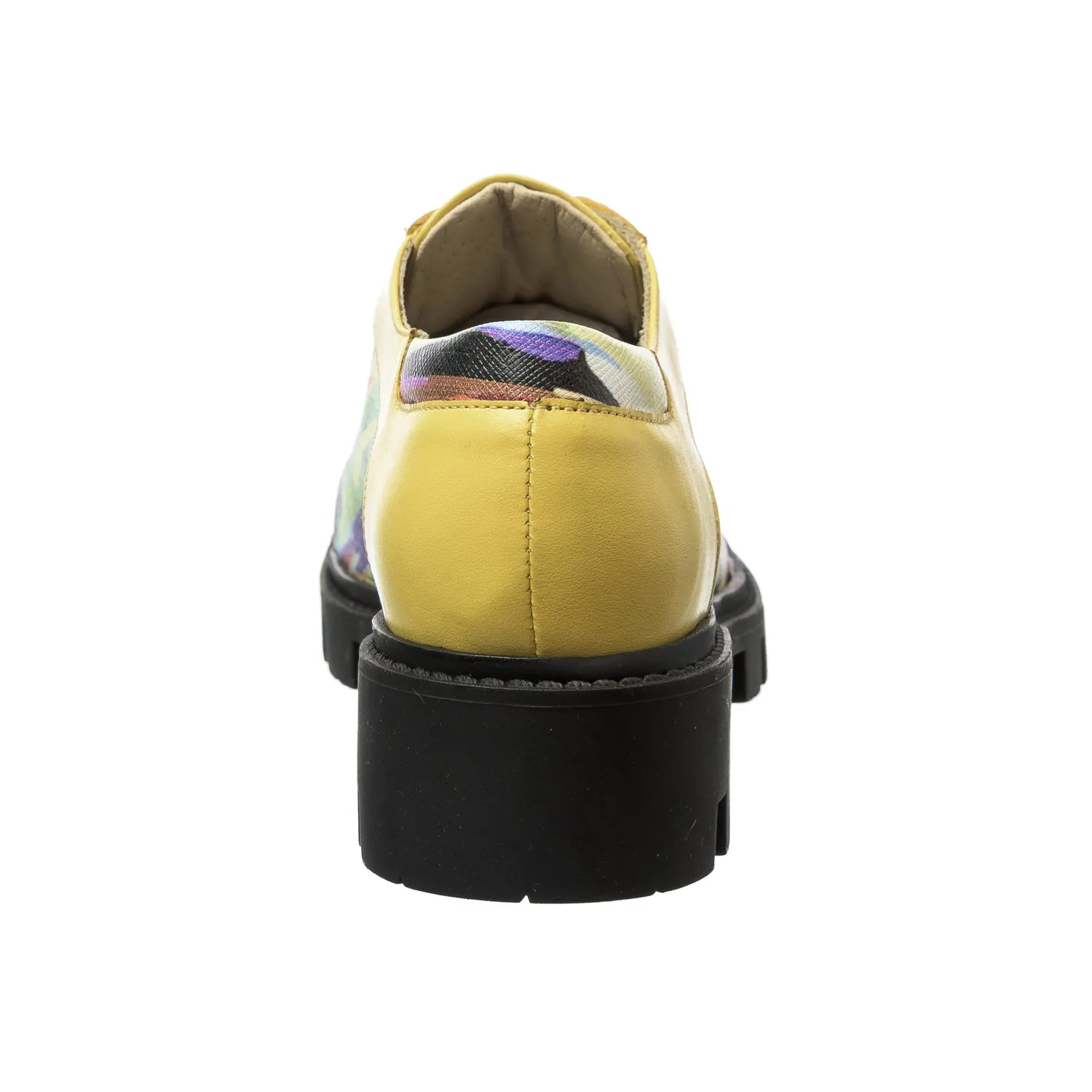 Catinca Shoes X1 GBP pantofi dama piele galben