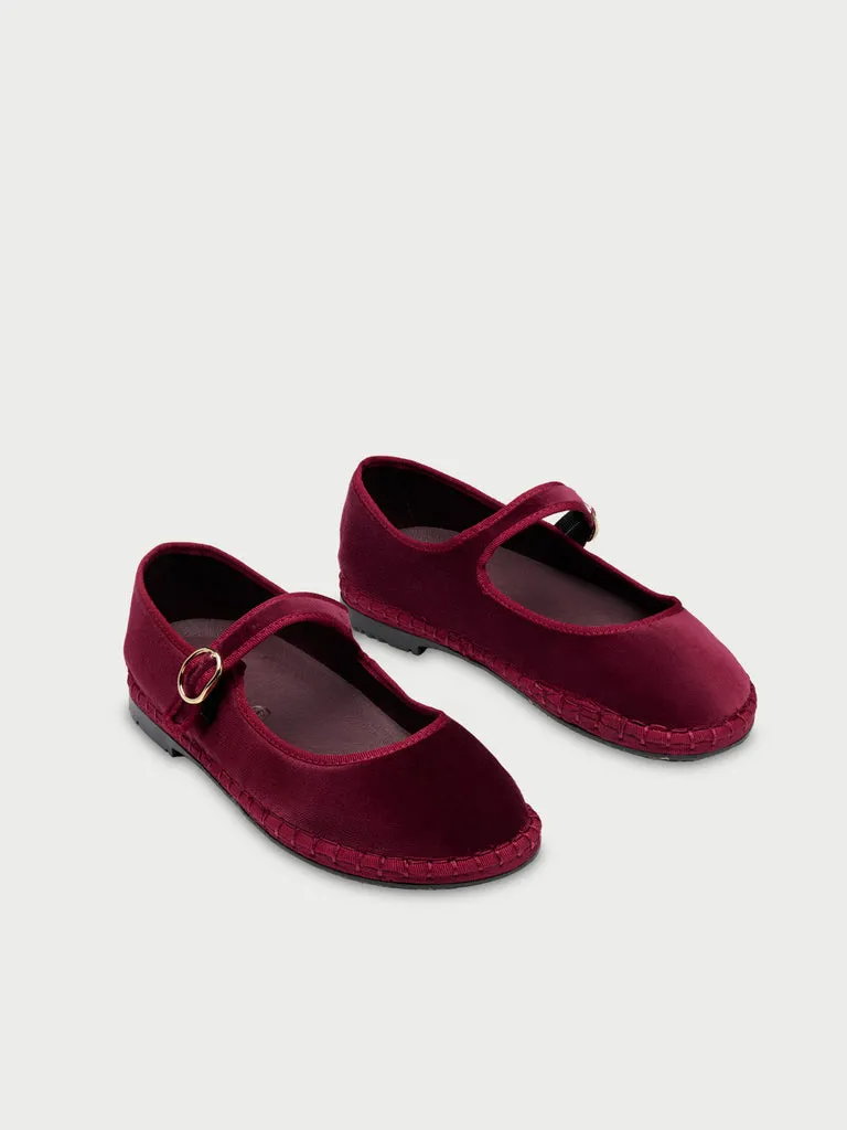 Flagelus Cinderella Lucrecia pantofi Mary Jane visiniu