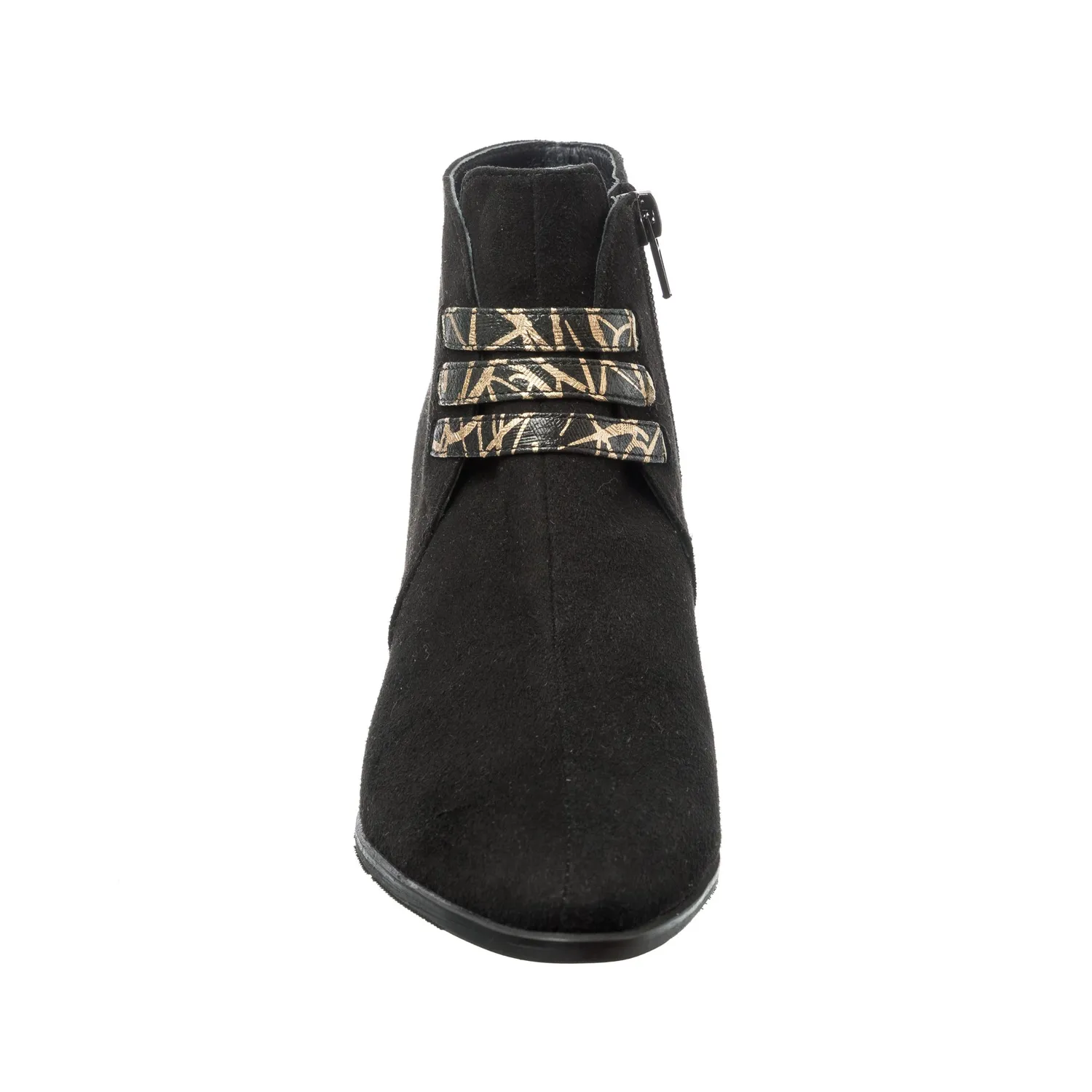 Catinca Shoes GX45 NAFA ghete piele negru antilopă