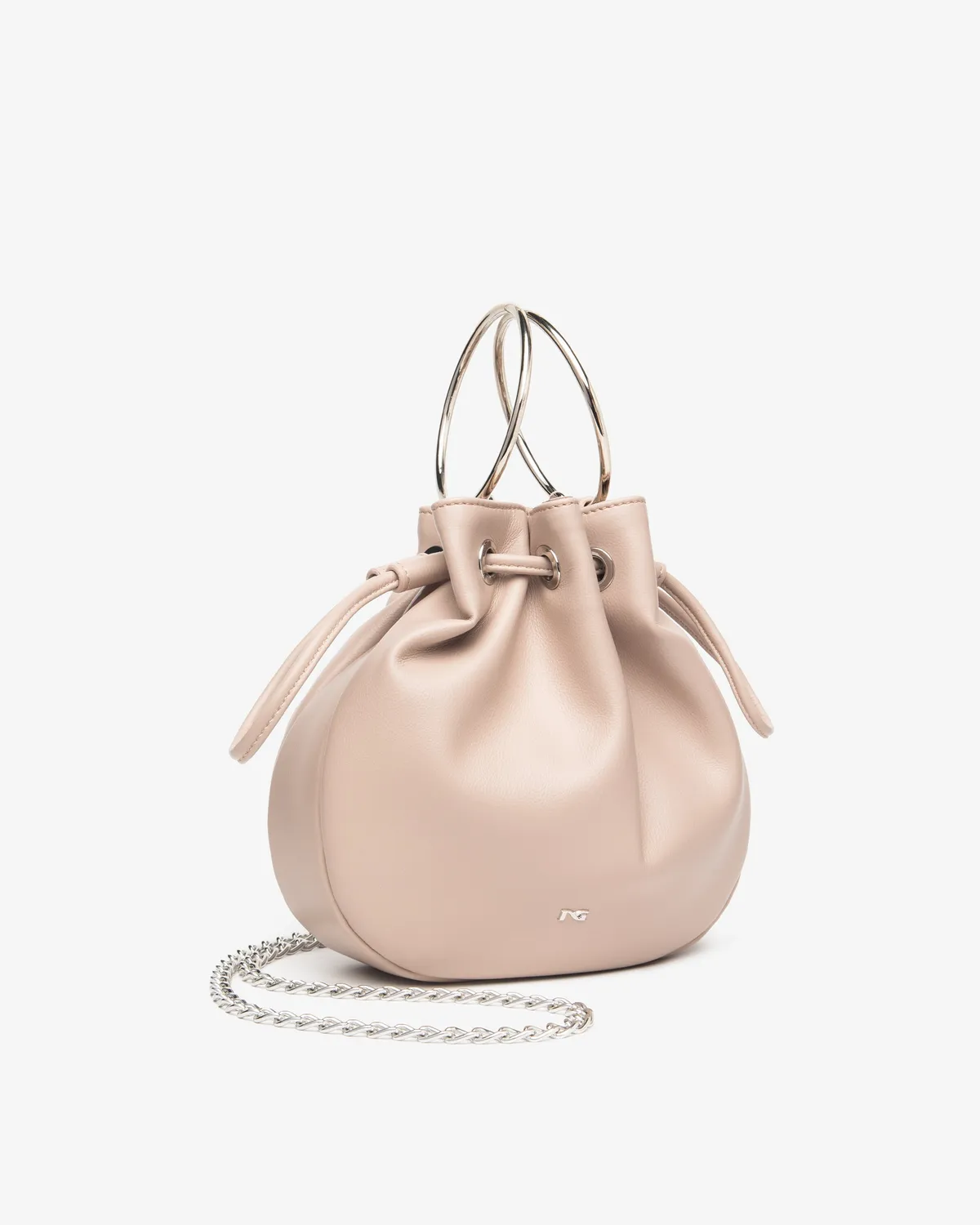 NeroGiardini geanta dama bucket material tehnic