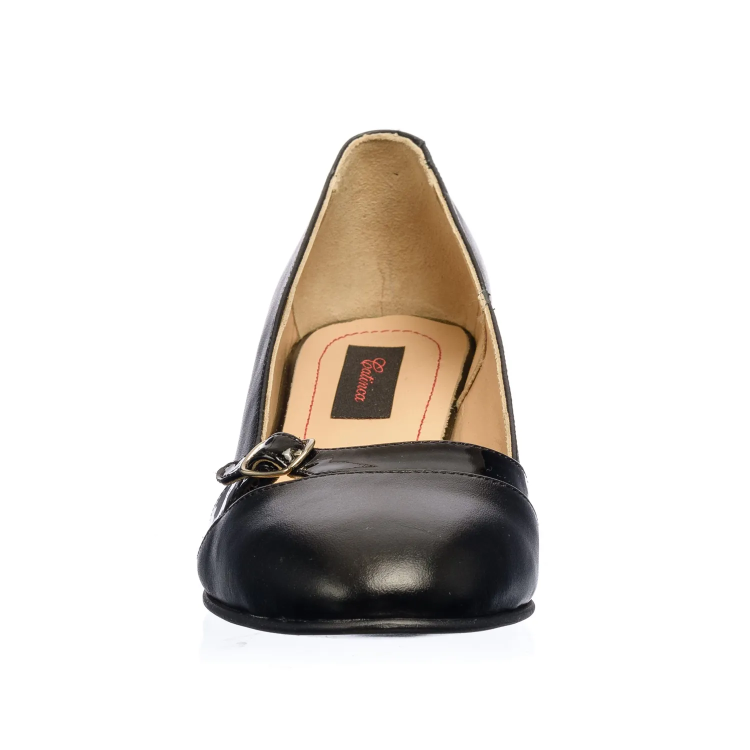 Catinca Shoes 016 NB pantofi dama piele negru box