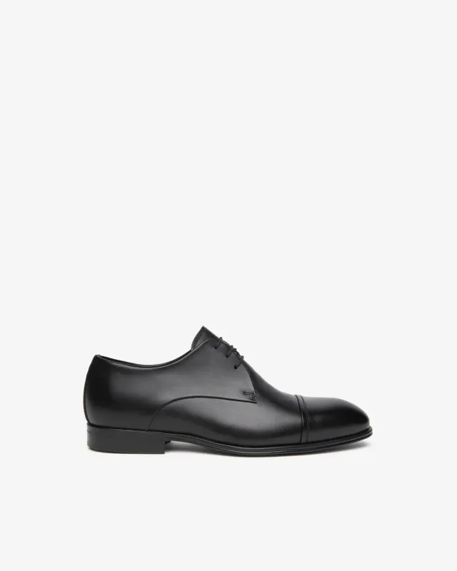NeroGiardini pantofi derby barbati piele vitel