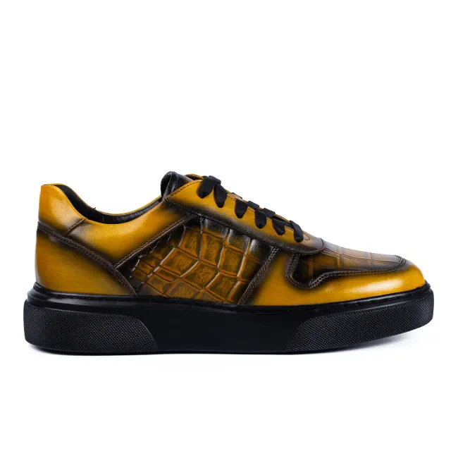 Lucas Shoes Sneaker 003 pantofi sport galbeni