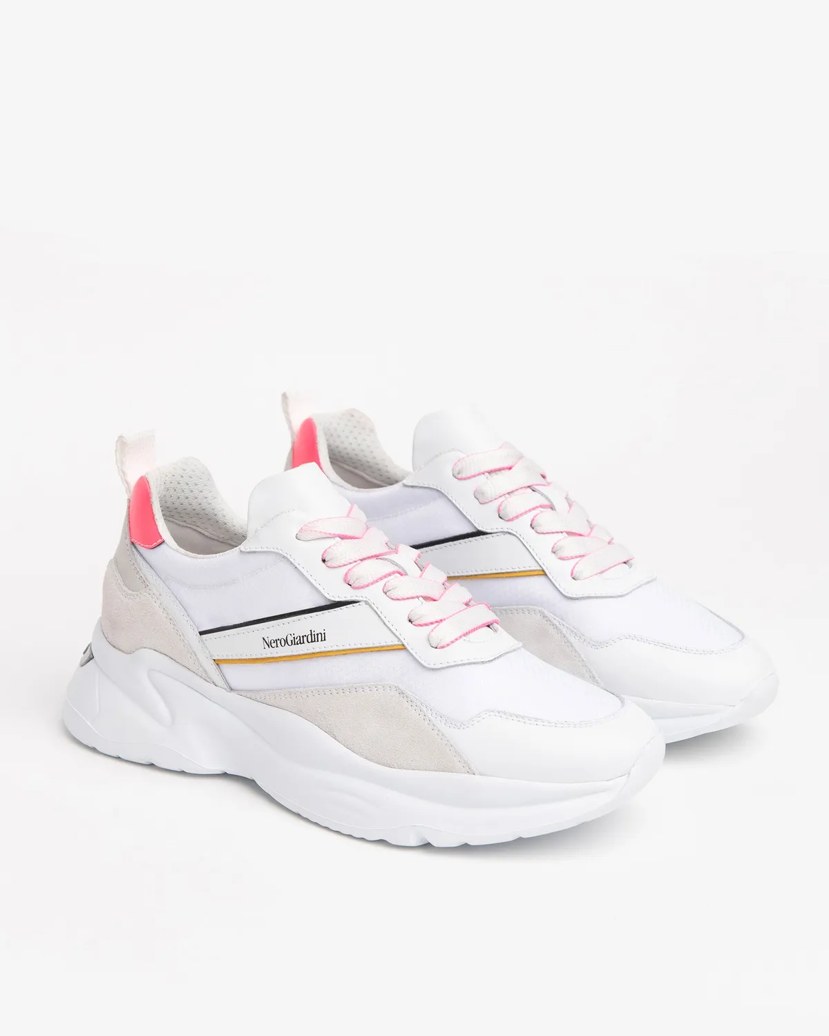 Sneakers NeroGiardini dama piele si intoarsa DryGo