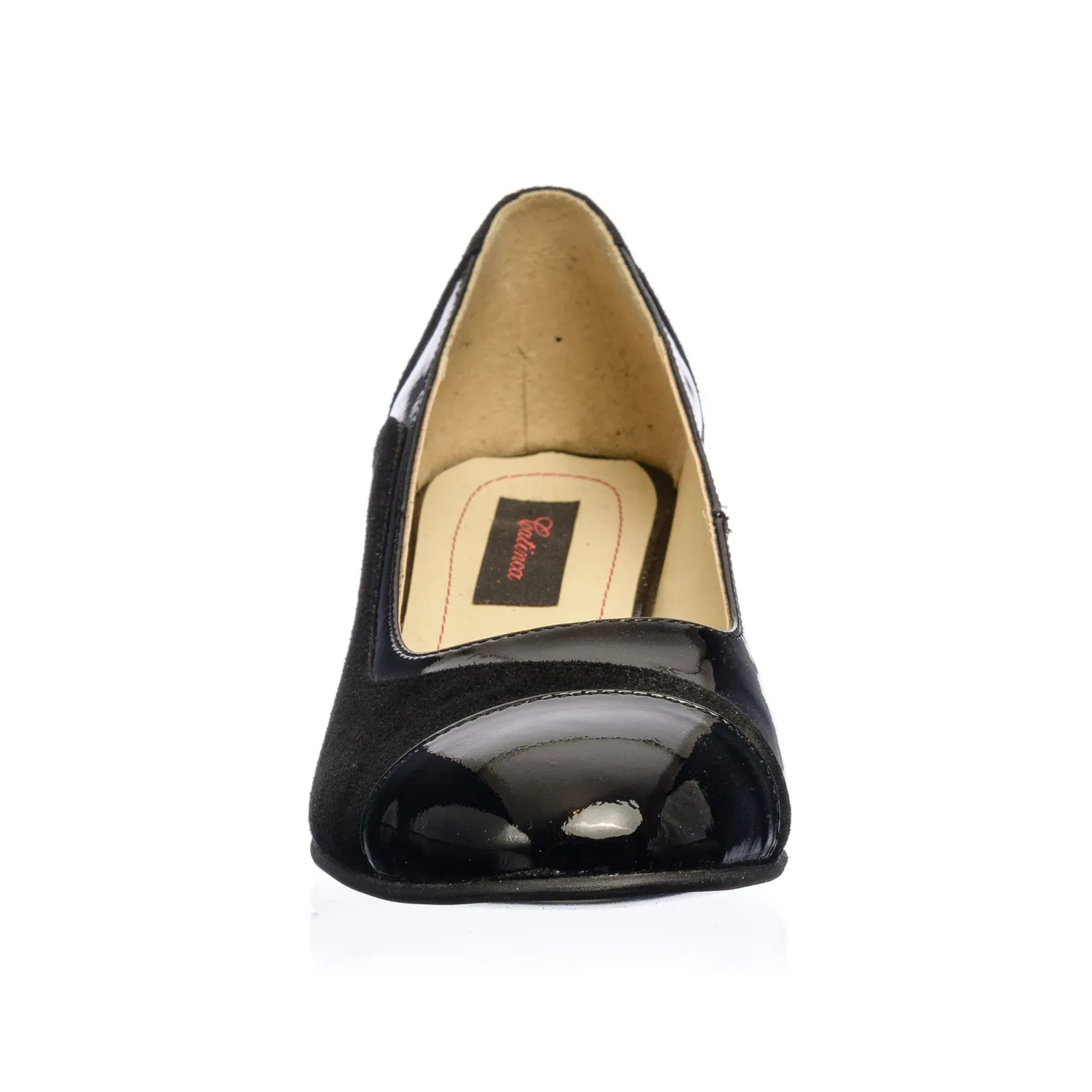 Catinca Shoes 315 NLA pantofi dama piele negru lac