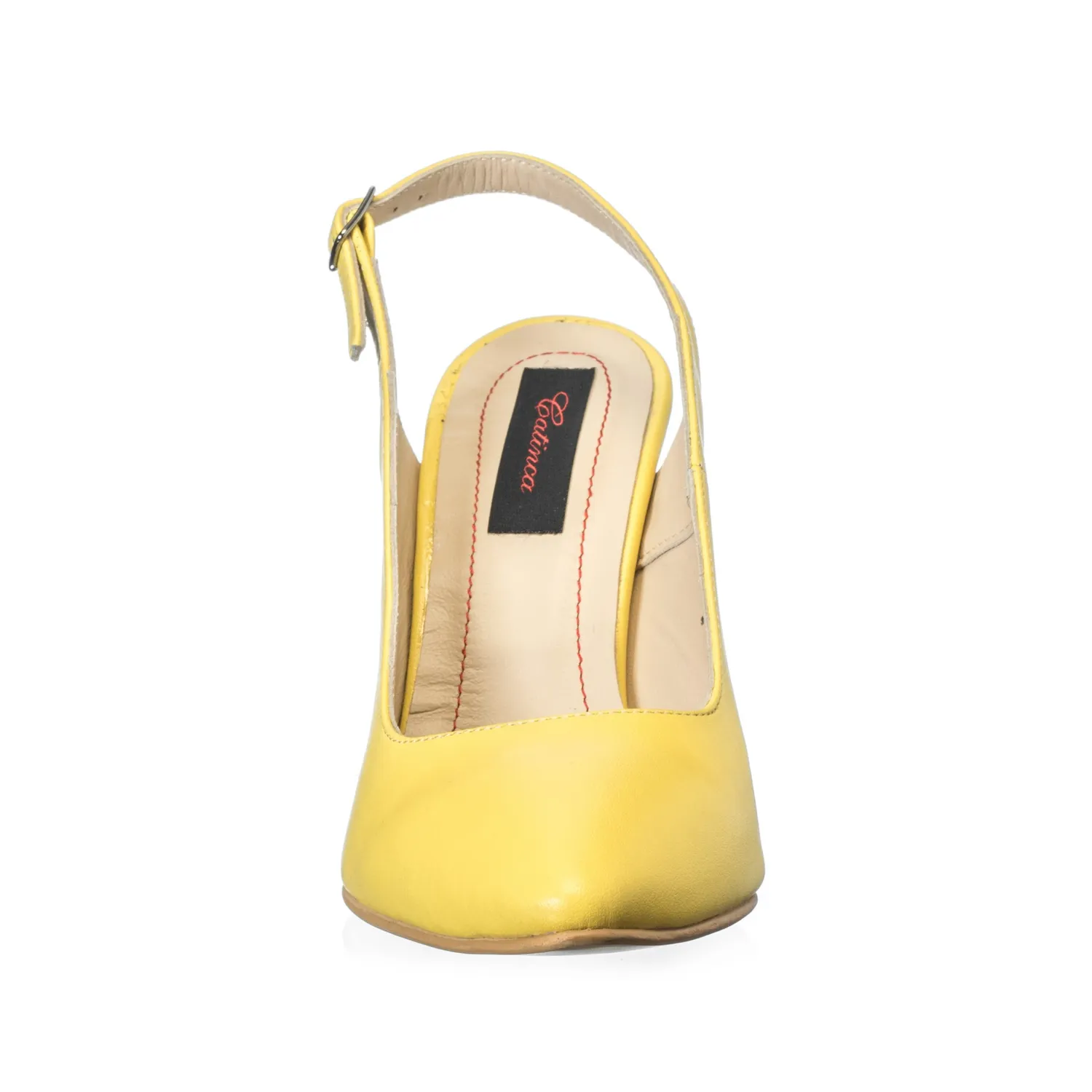 Catinca Shoes 269 GB sandale dama piele galben box