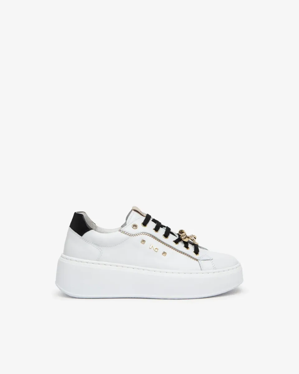 NeroGiardini sneakers dama piele si material tehnic