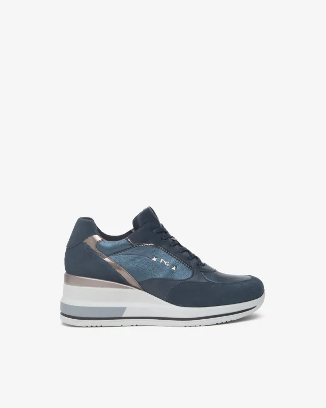 NeroGiardini sneakers dama piele lac tehnic iarna