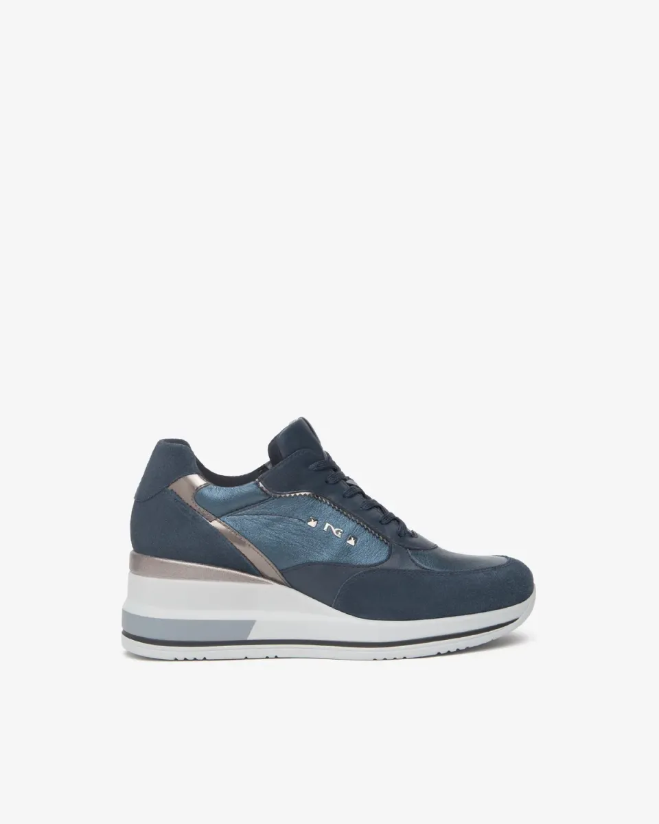 NeroGiardini sneakers dama piele lac tehnic iarna