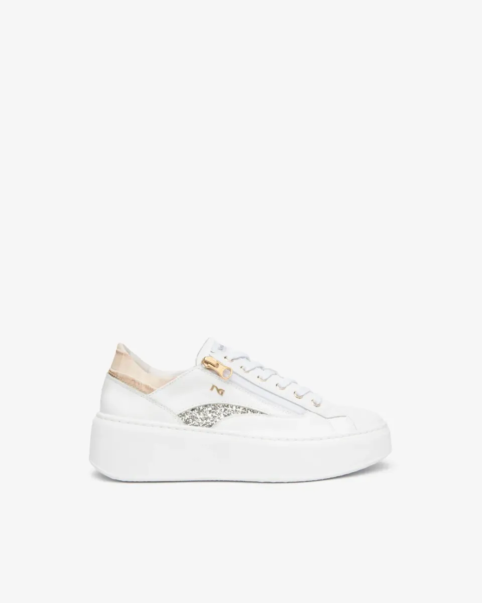 NeroGiardini sneakers dama piele cu brant memory